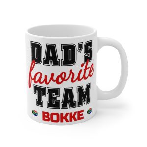 Rugby Mug – Dad’s Favorite Rugby Team Mug