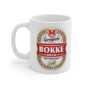 Personalised Mug | Rugby Mug | South Africa Bokke Rugby Mug