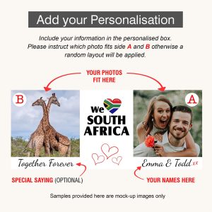 Personalised Mug with Photo and message