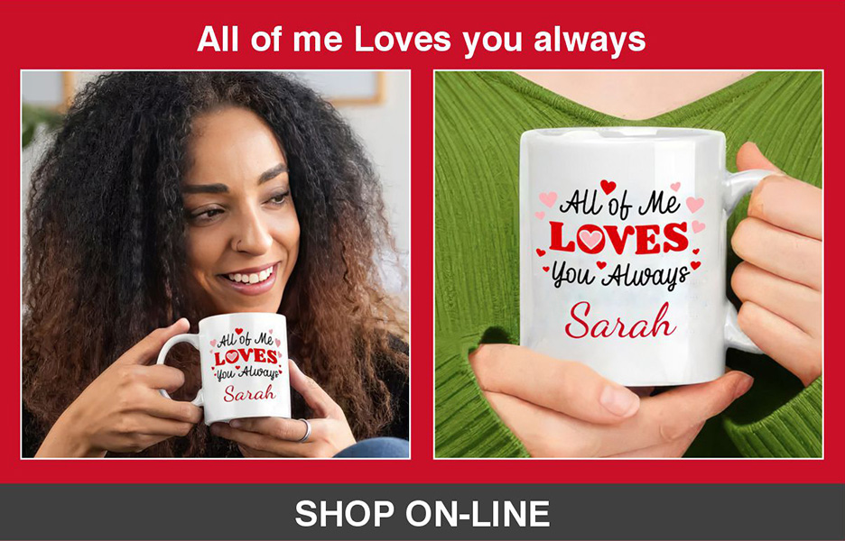 Personalised photo and text Mug