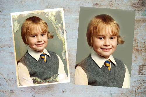 Restore all your old photographs