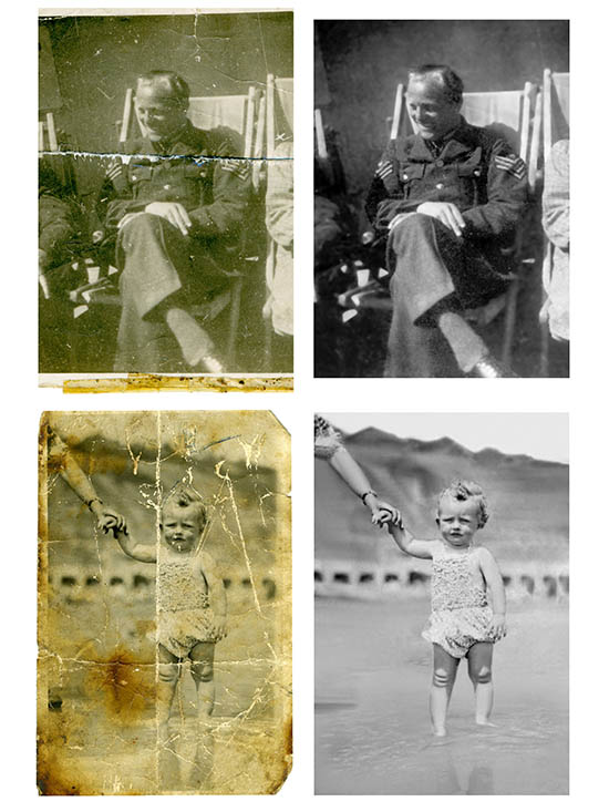 Restore all your old photographs