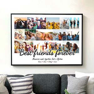 Photo Collage Best Friends Forever – Poster