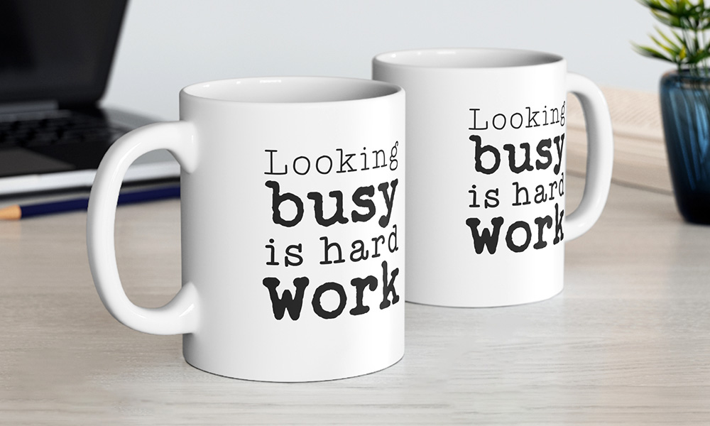 Funny work mug for the office and friends