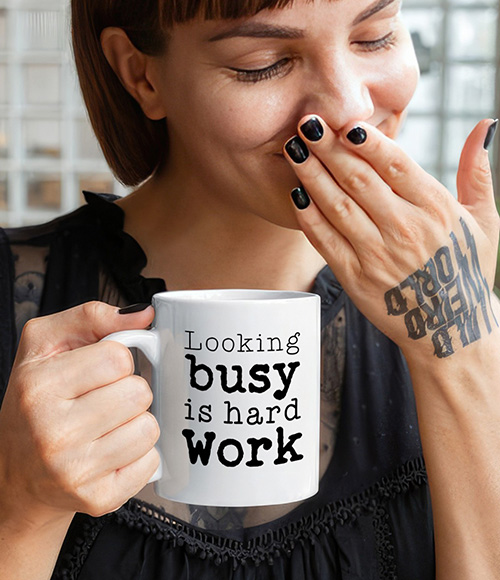 Funny work mug for the office and friends