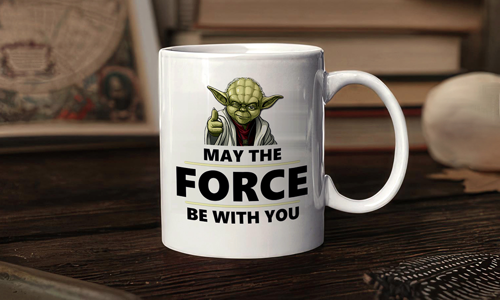 You are currently viewing Yoda Mug ‘May the Force Be with You